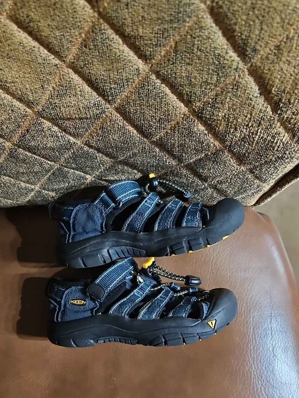 Keen Newport H2 Sport Hiking Trail Sandals Water Shoes Waterproof Blue Black
